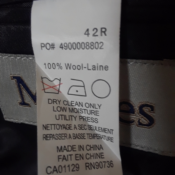 SUIT & BONUS 4 TIES!! US 42R /Jacket & 36R Pants - Picture 2 of 7